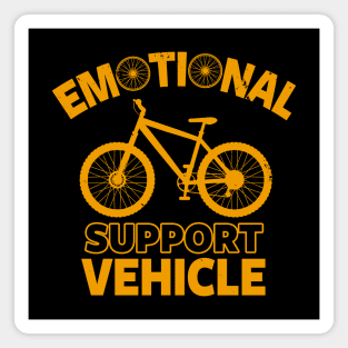 Bicycle Emotional Vehicle Funny Gift For Cyclist Magnet